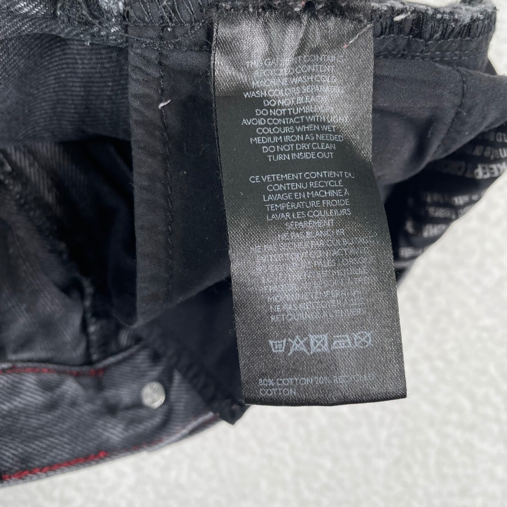 BDG Urban Outfitters Baggy Barrel Wide Leg Jeans Washed Black 28W High‎ Rise - Picture 14 of 14